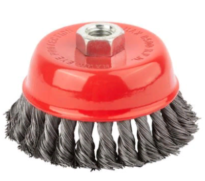 Корщетка FIT 100мм чаша ст.вит.пров. М14 39468