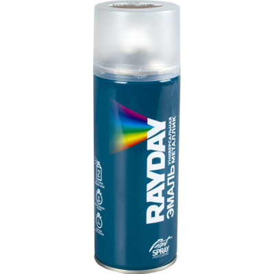 Эмаль аэрозольная RAYDAY металлик бронза 520мл RD-015